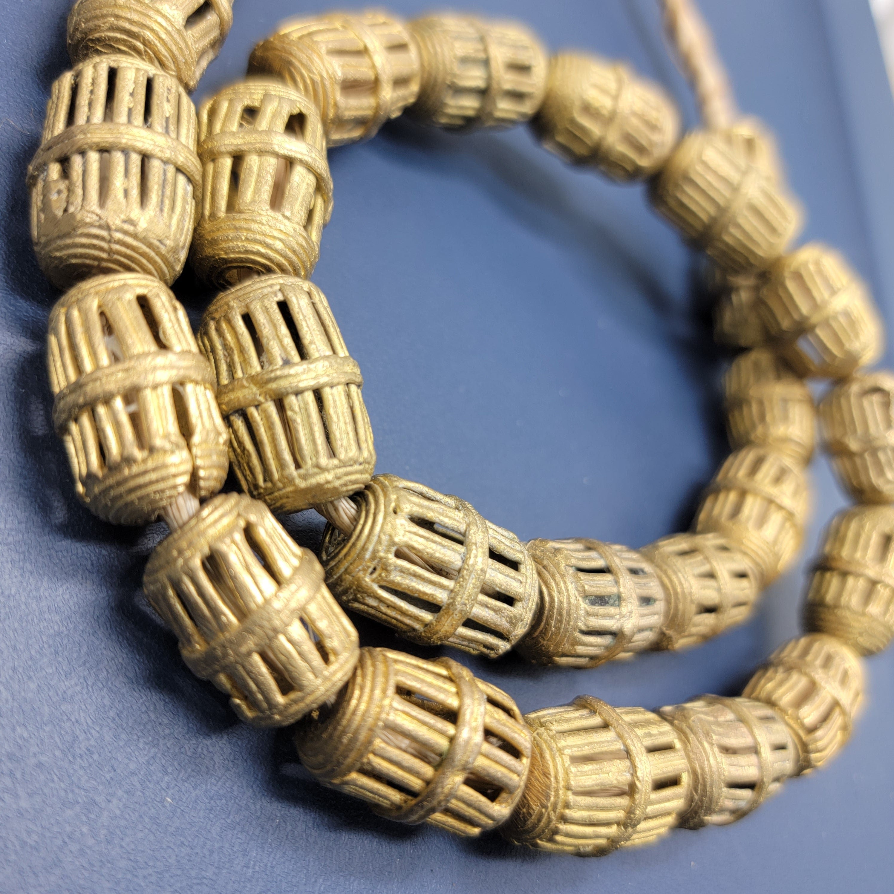 Brass Beads, African Metal