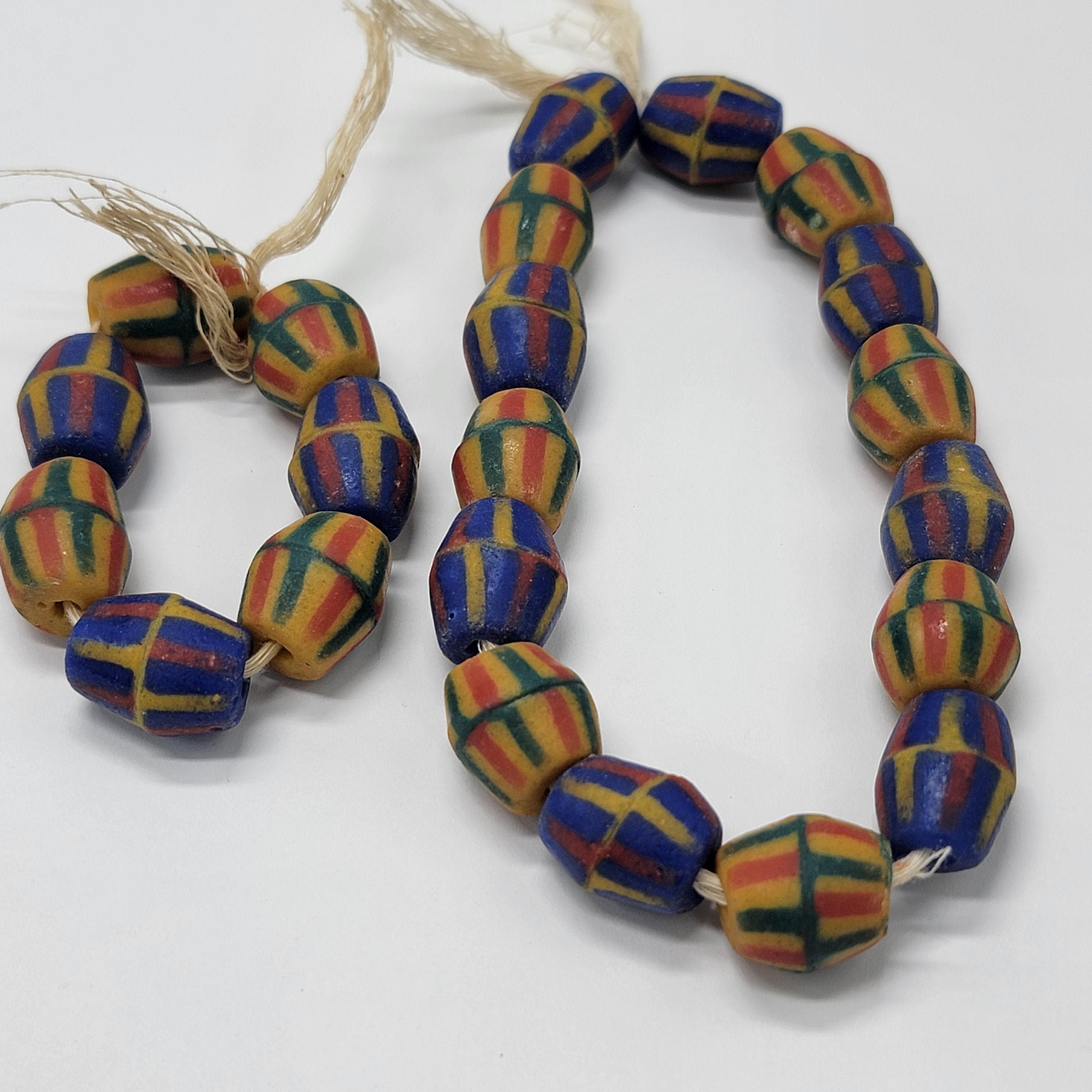 Ghana Mix Bi-cone Beads, African Beads