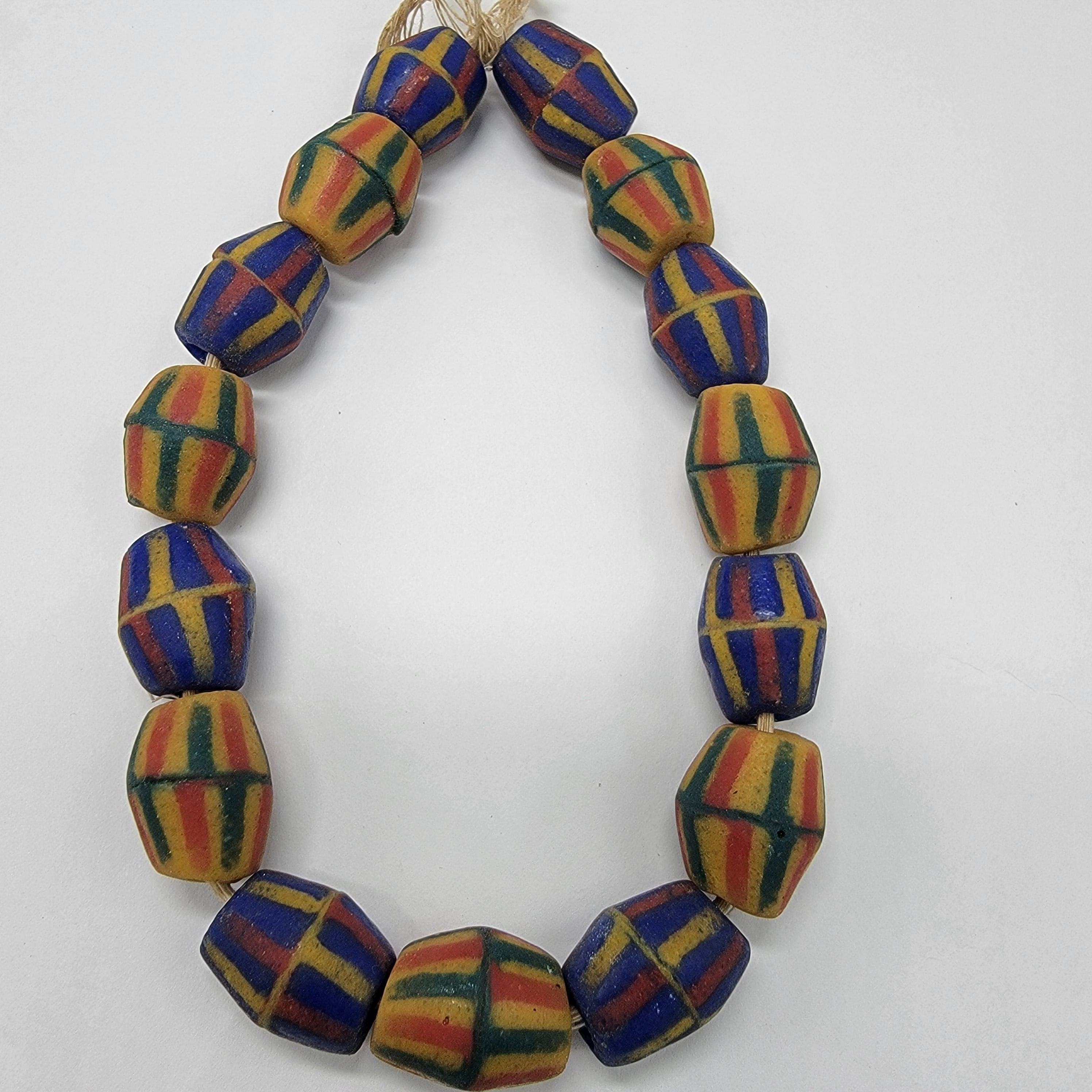 Ghana Mix Bi-cone Beads, African Beads