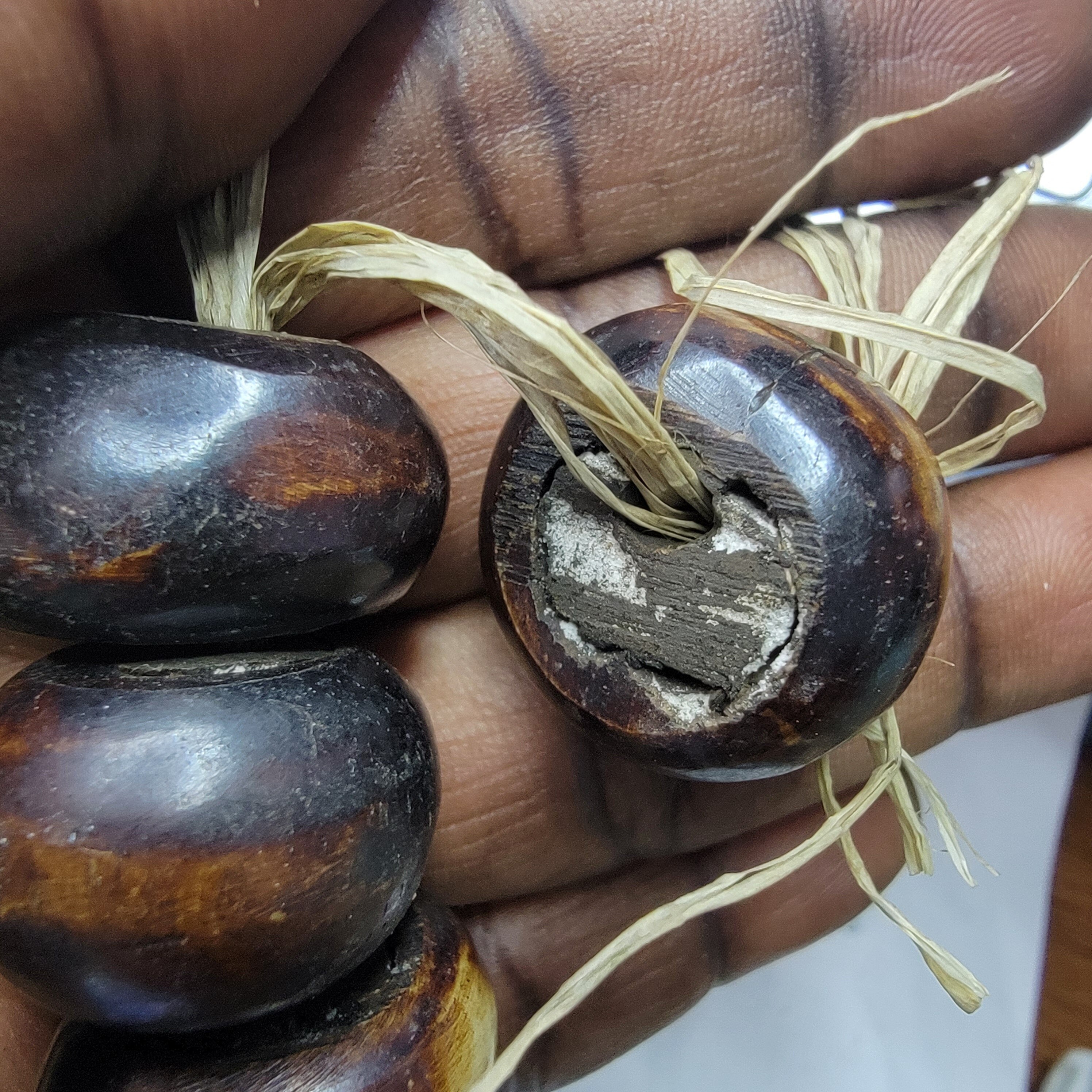 Brown Kenyan Bone Beads