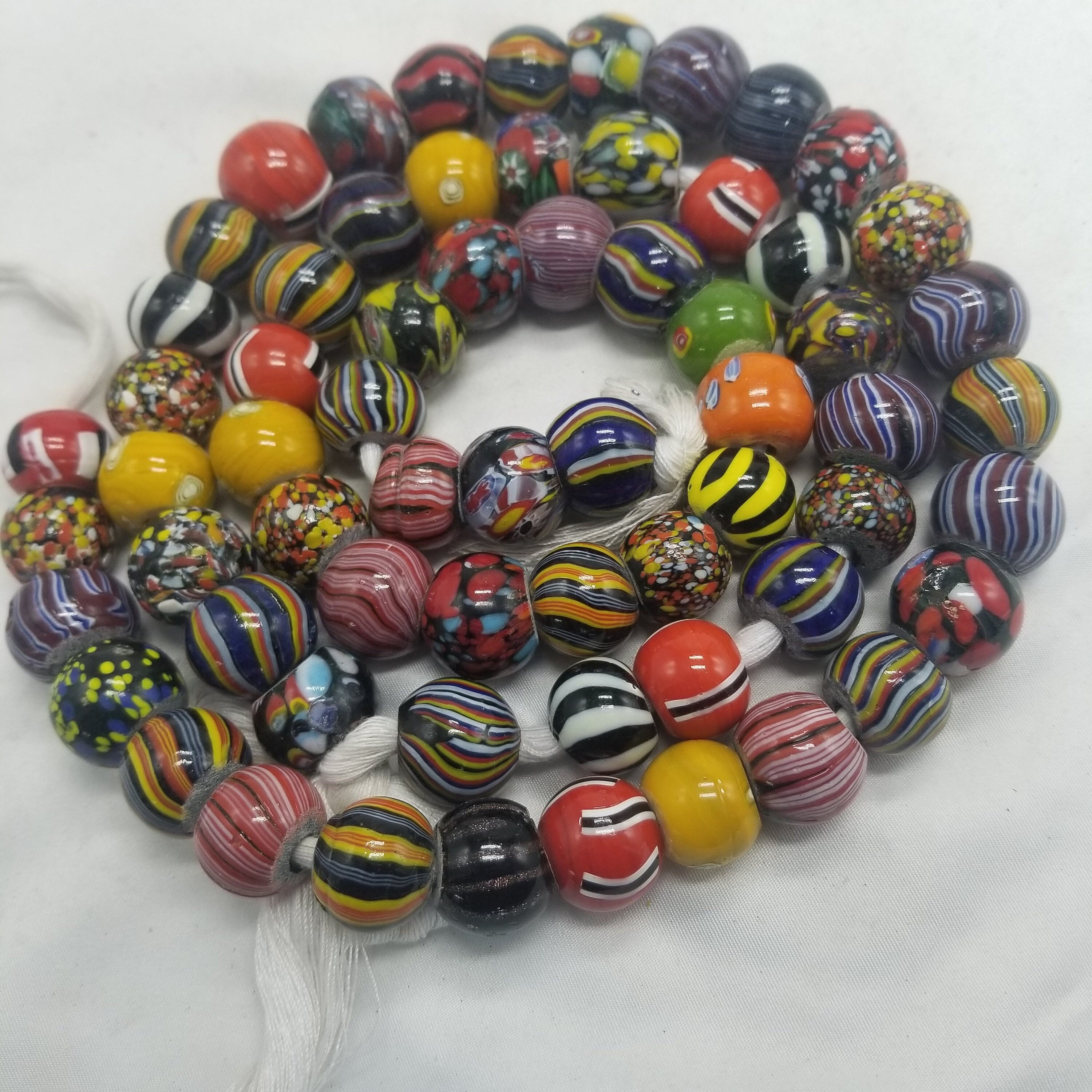 Mix Indian Beads, Lamp Work Jewelry