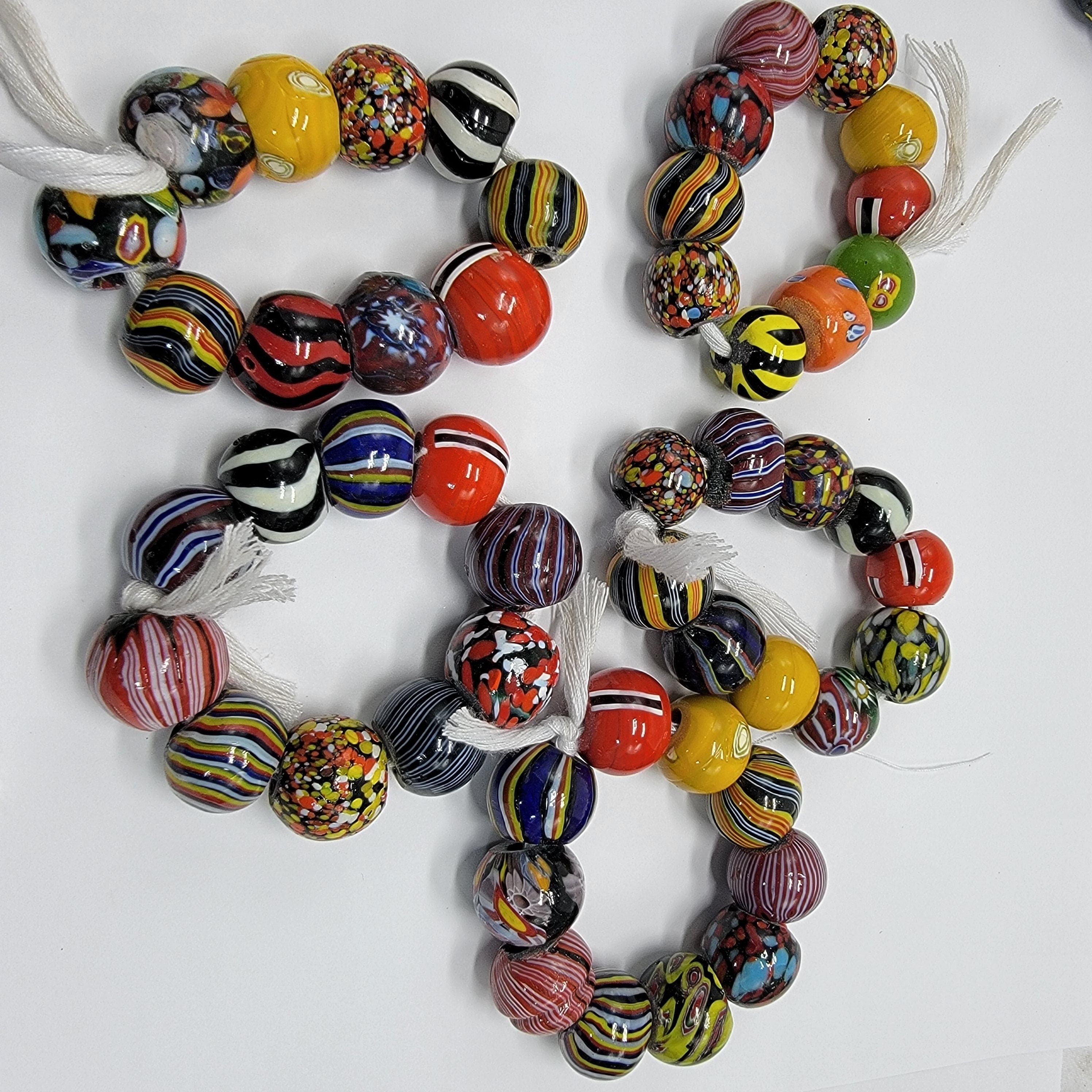 Mix Indian Beads, Lamp Work Jewelry