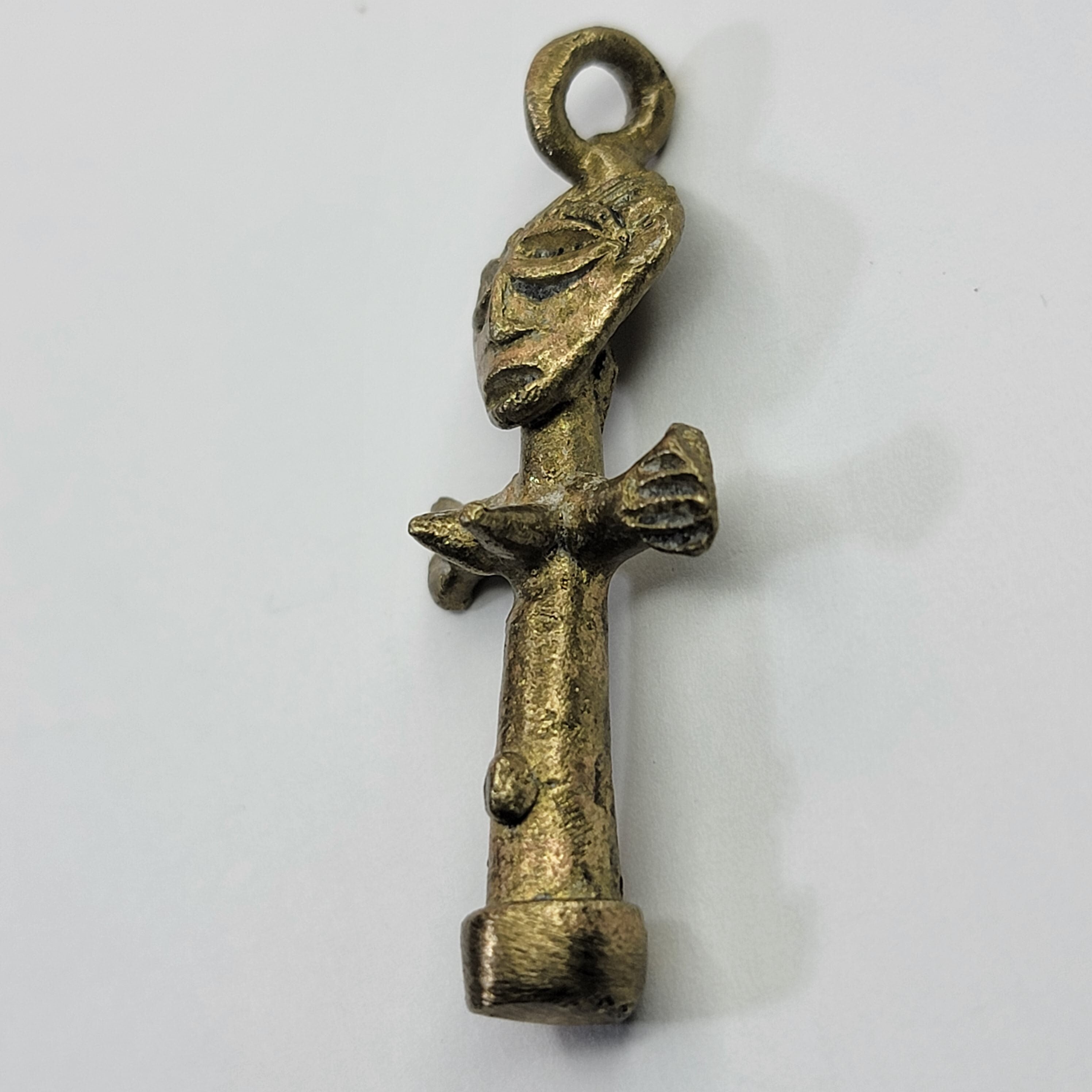 Fertility Doll, African Brass