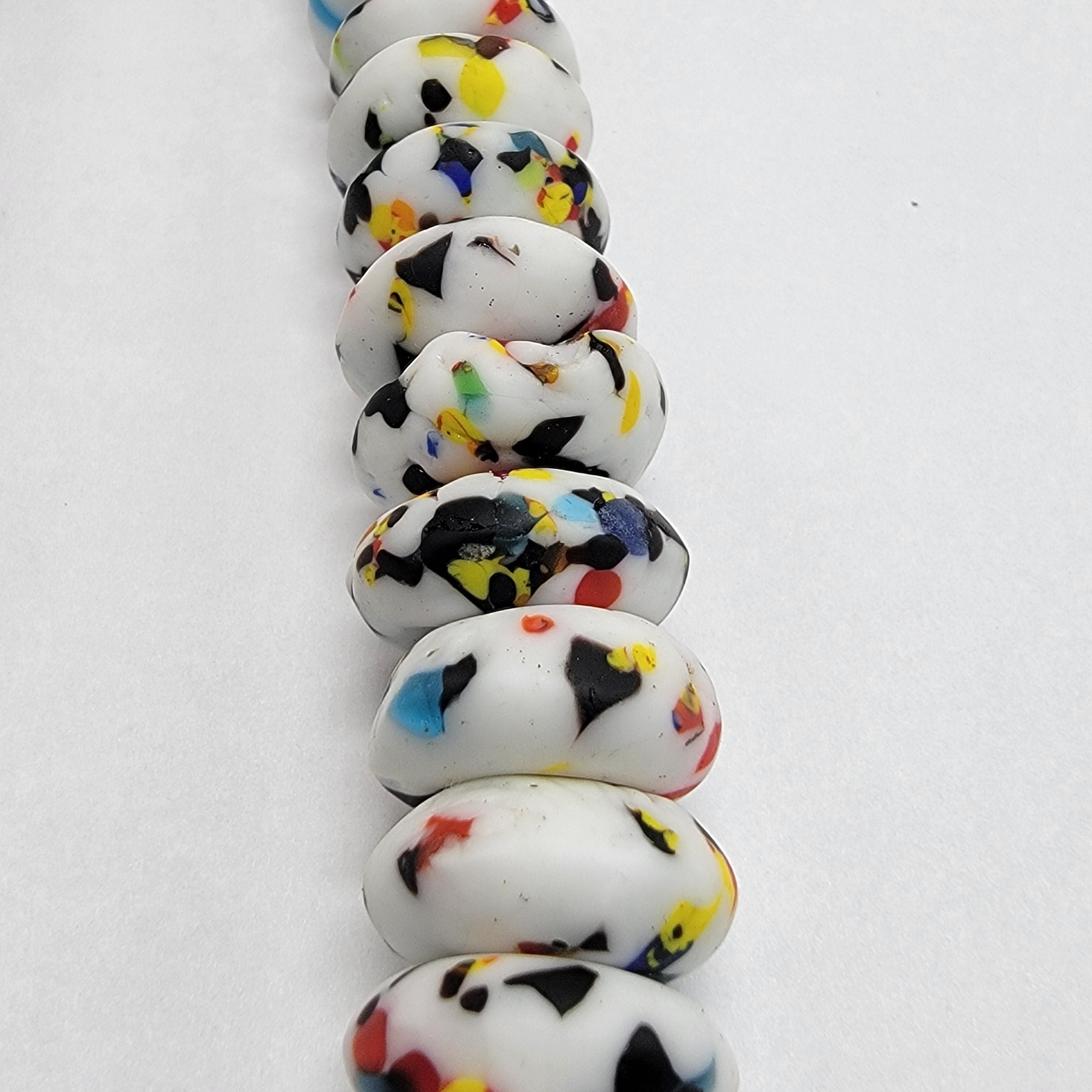 Large Spacer African Beads