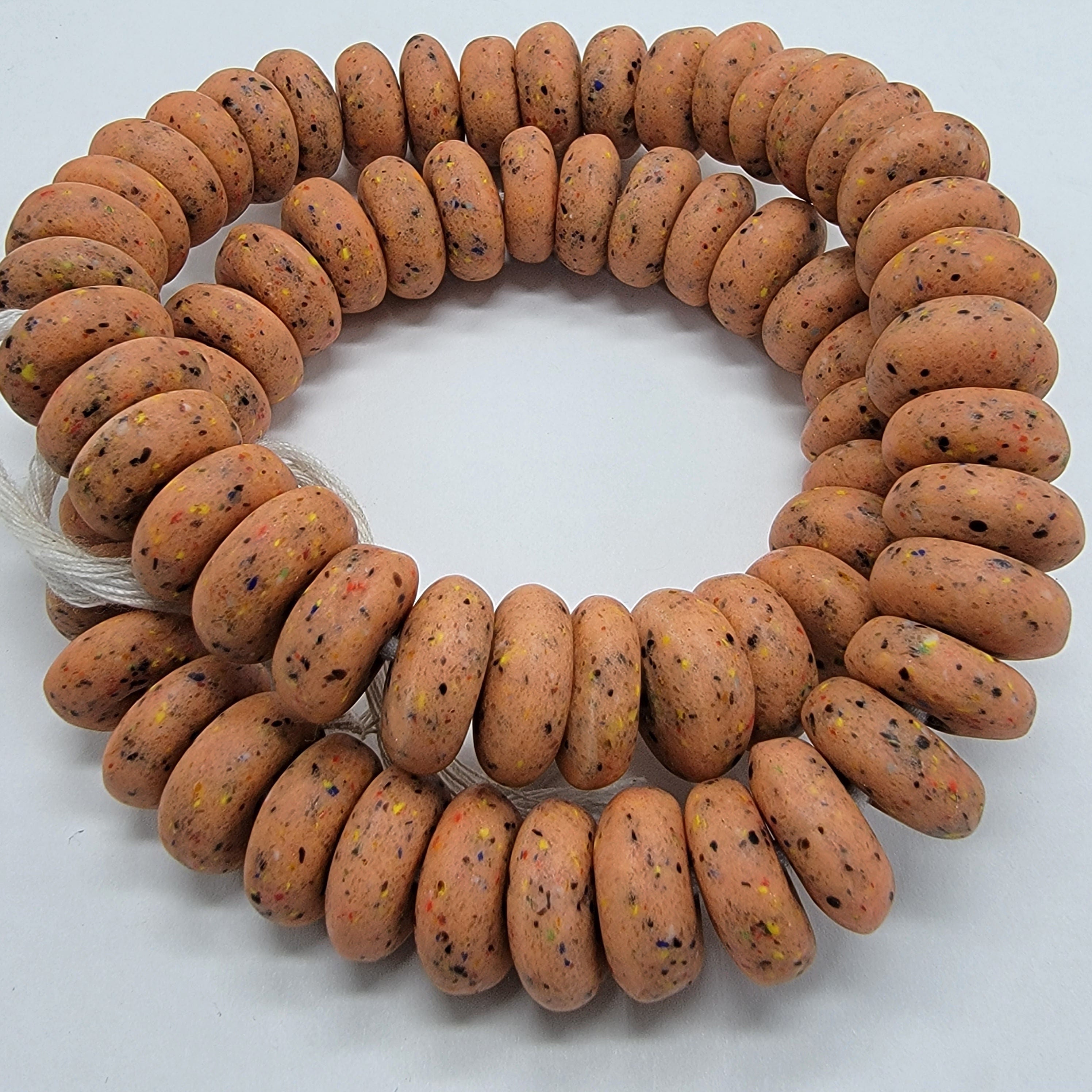 Large Natural Spacer Beads, African Jewelry