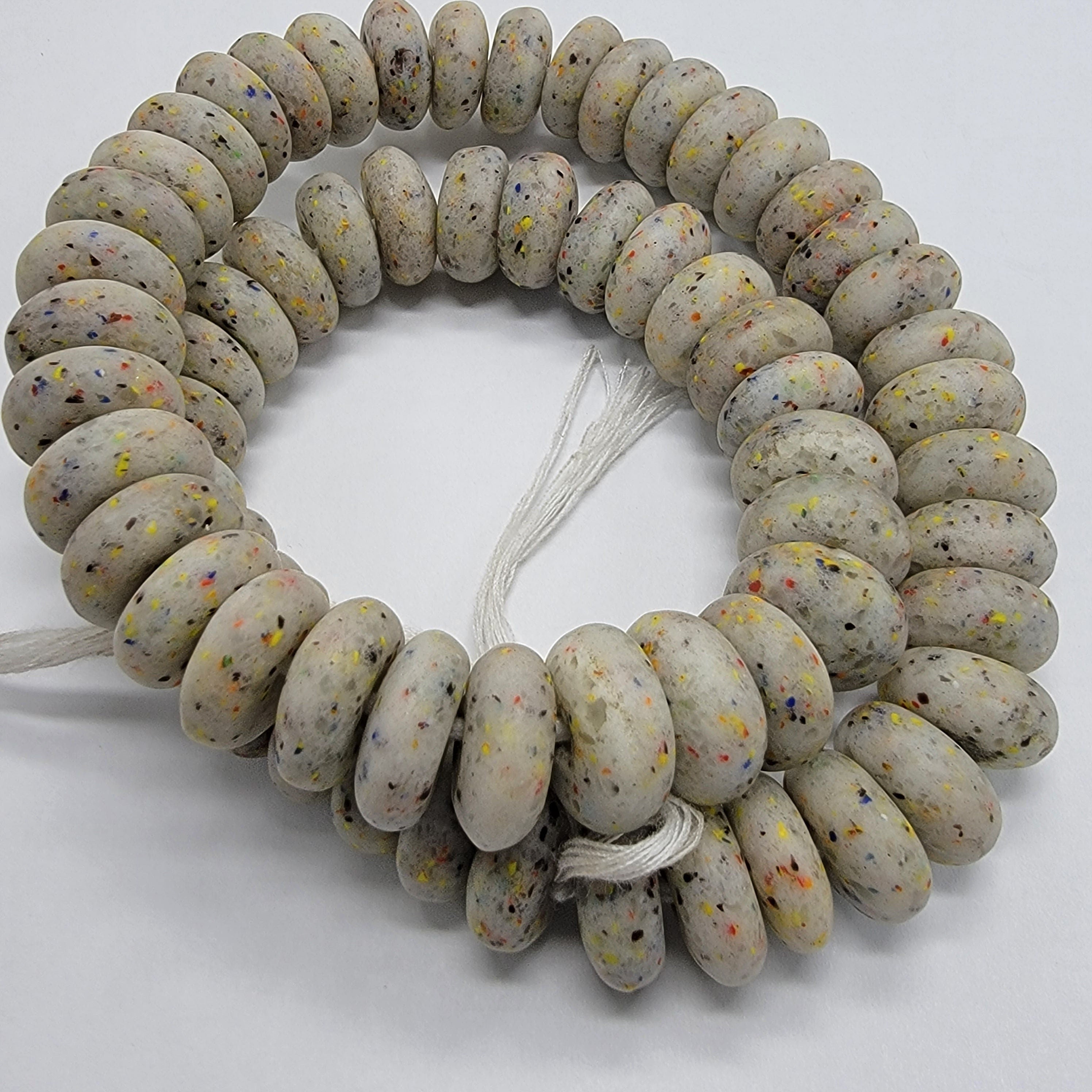 Large Natural Spacer Beads, African Jewelry