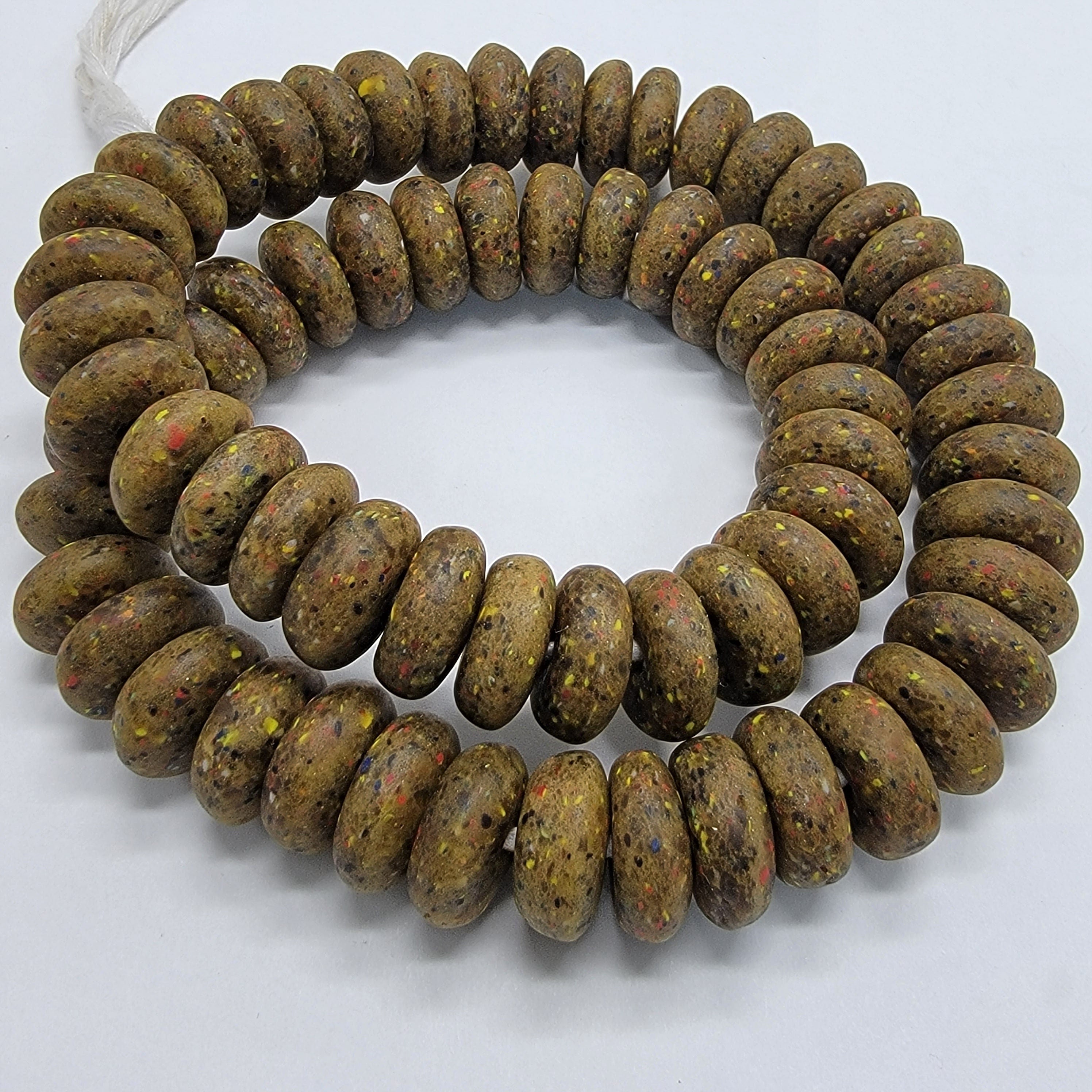 Large Natural Spacer Beads, African Jewelry