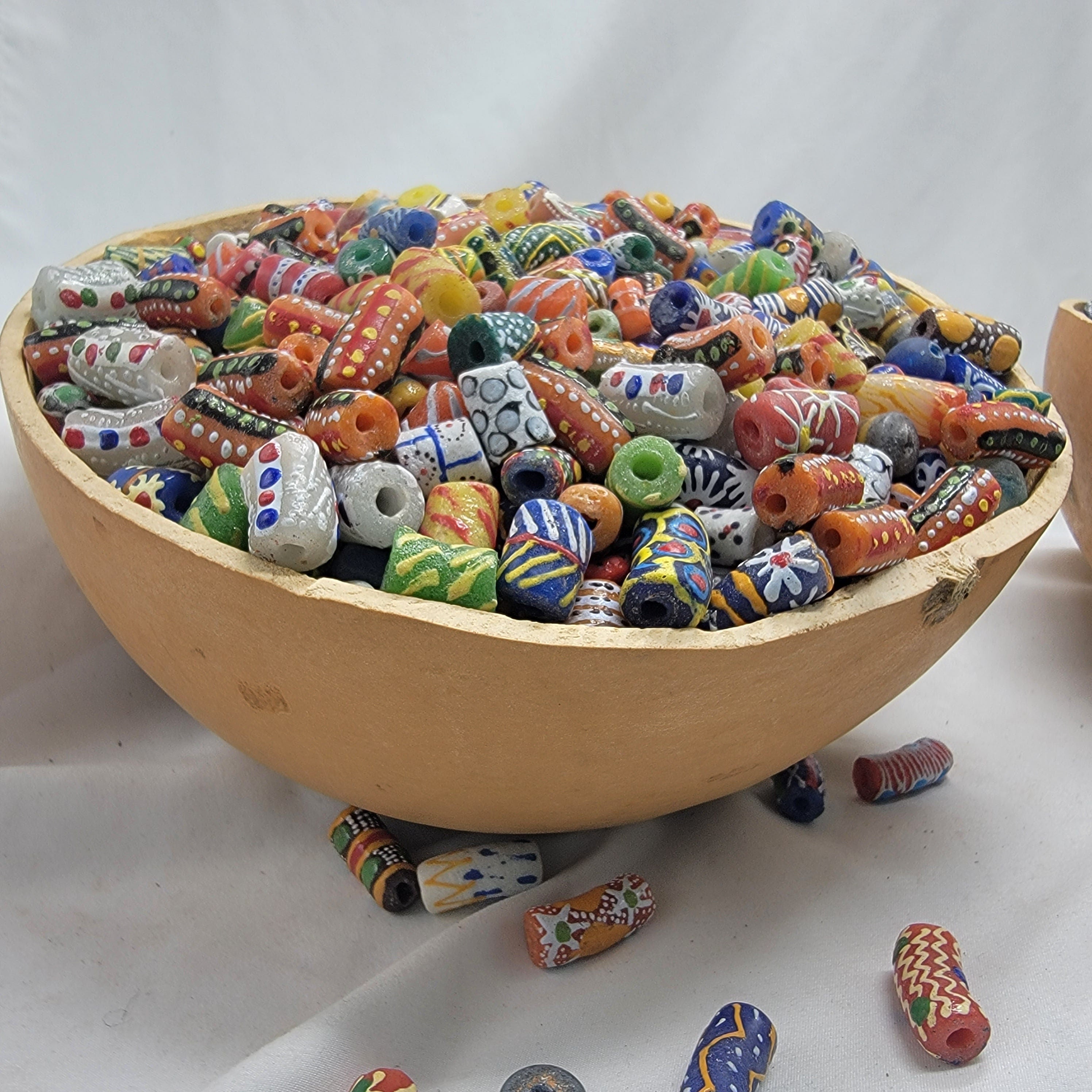 3000 Pieces of African Beads, Jewelry Making Beads, Gourd