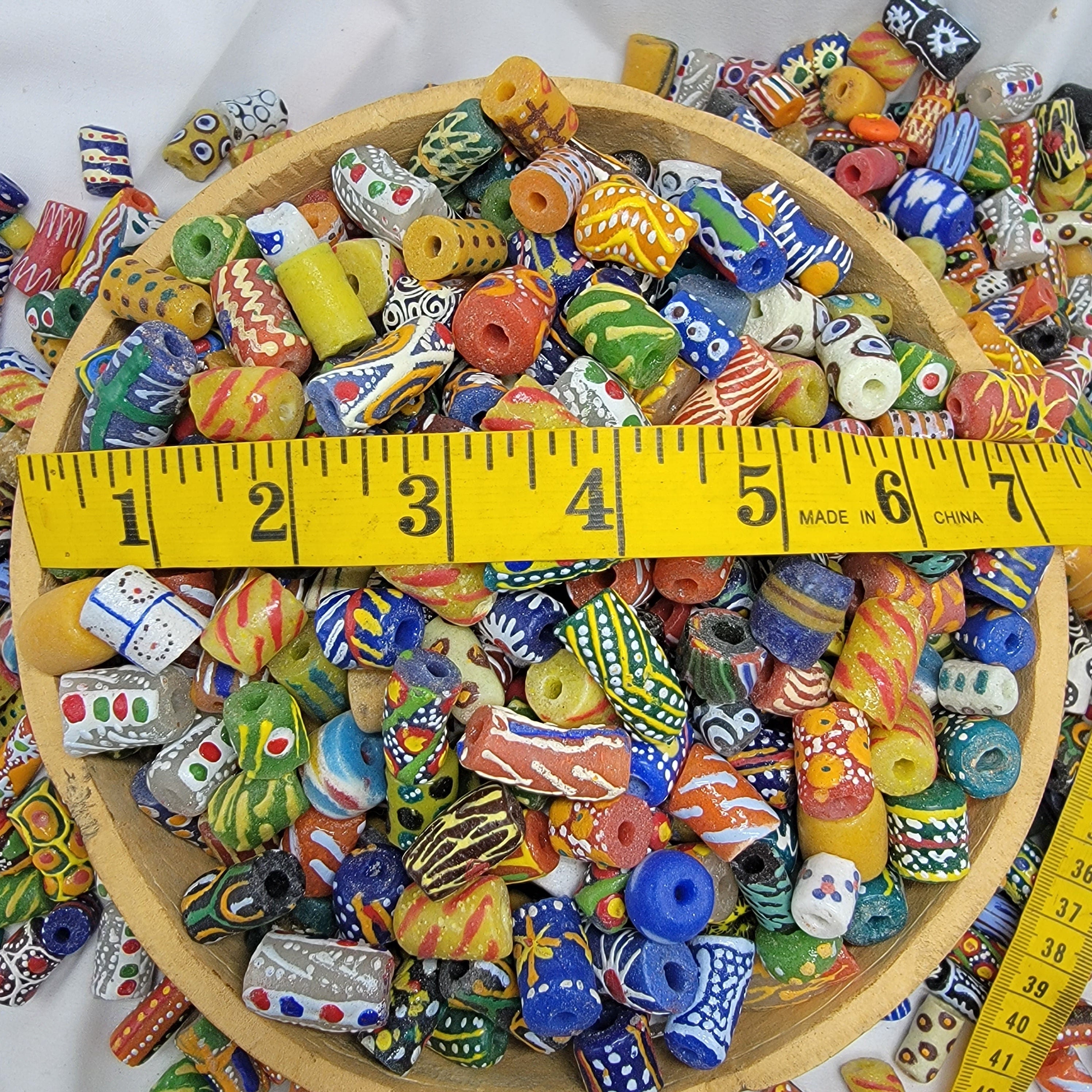 3000 Pieces of African Beads, Jewelry Making Beads, Gourd