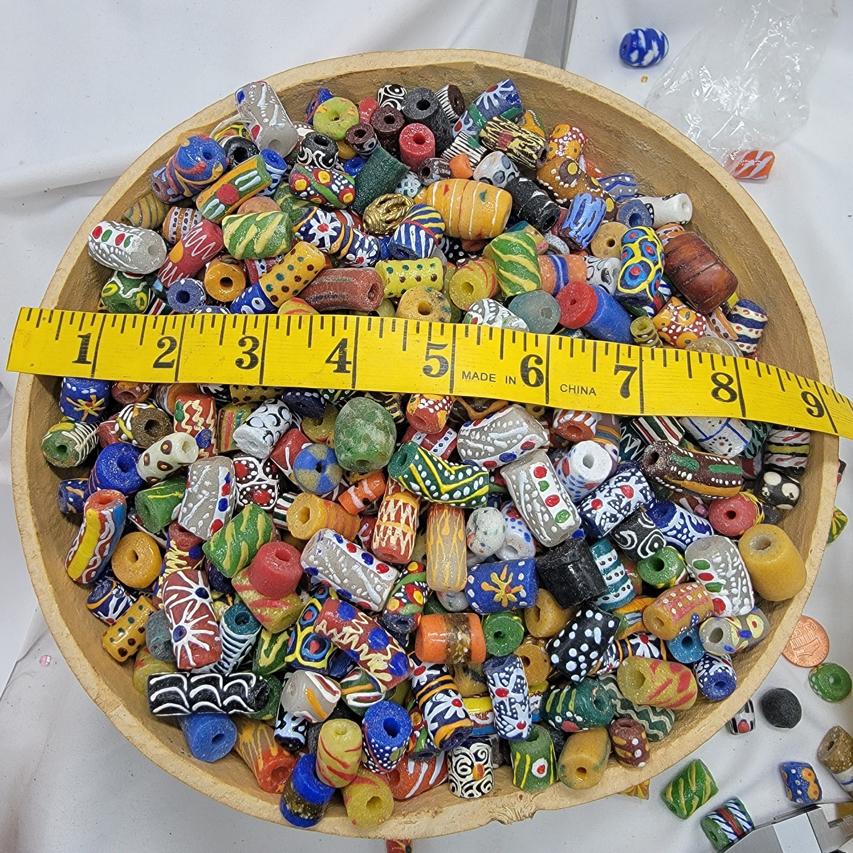 3000 Pieces of African Beads, Jewelry Making Beads, Gourd