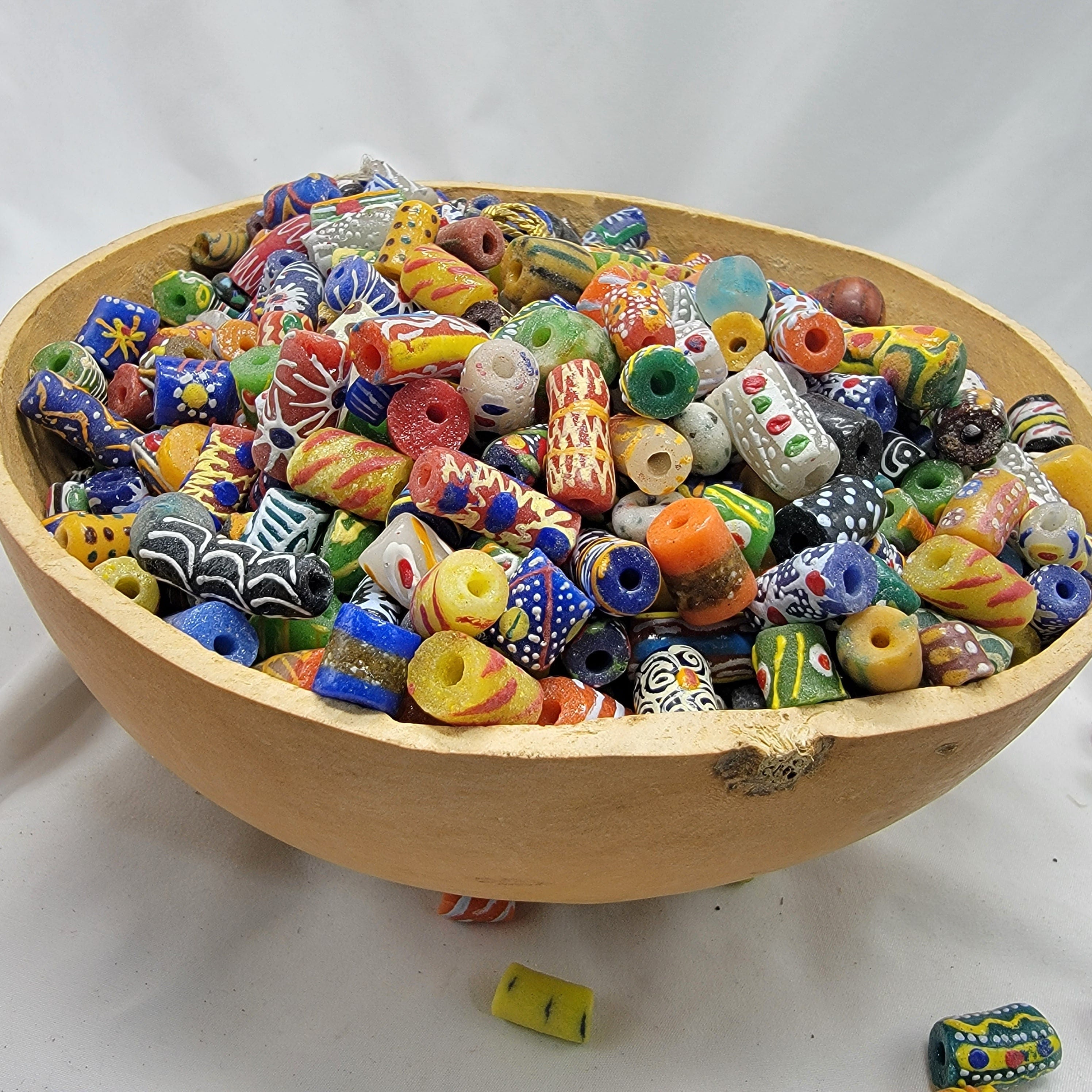 3000 Pieces of African Beads, Jewelry Making Beads, Gourd