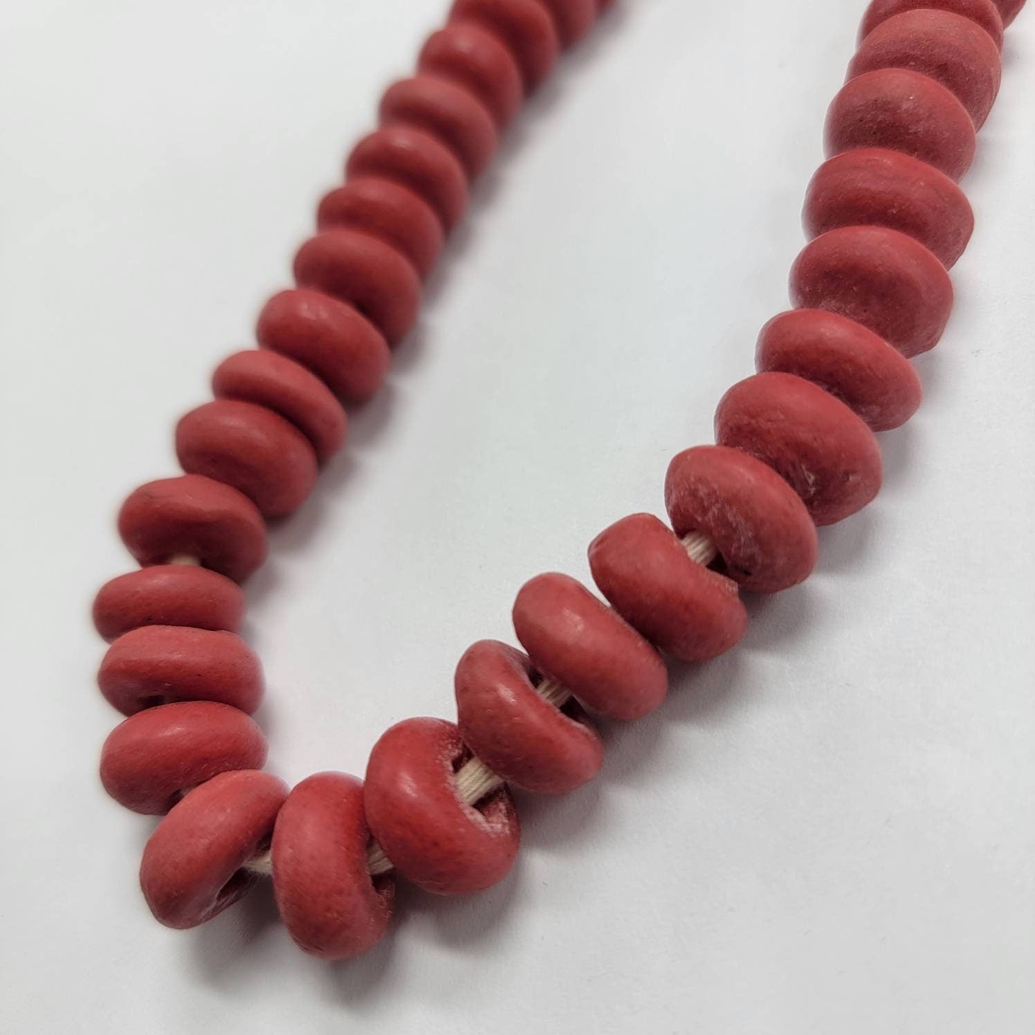 Saucer Beads, African Spacer