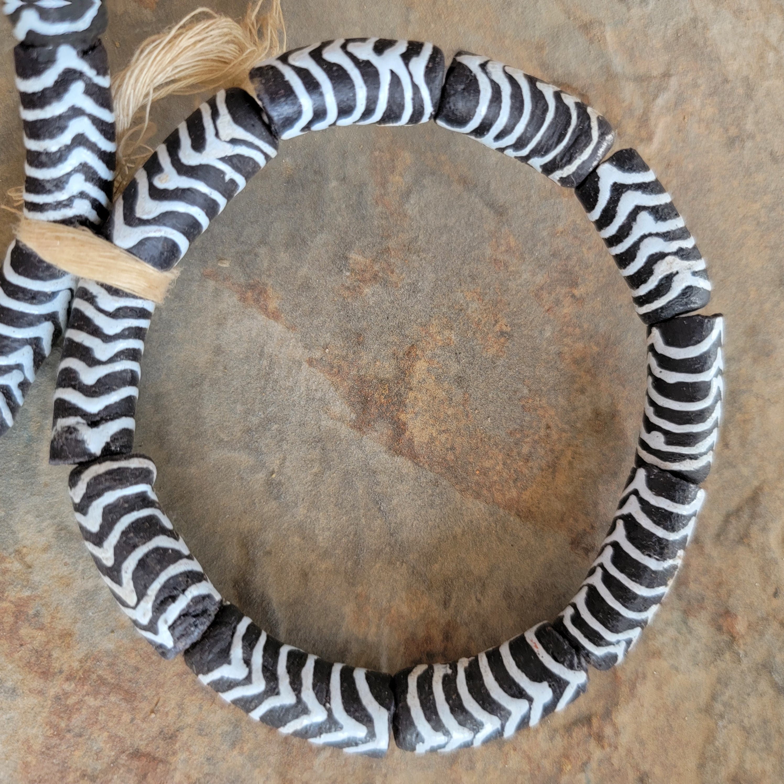 Zebra Design Beads, African Fashion, Craft Beads