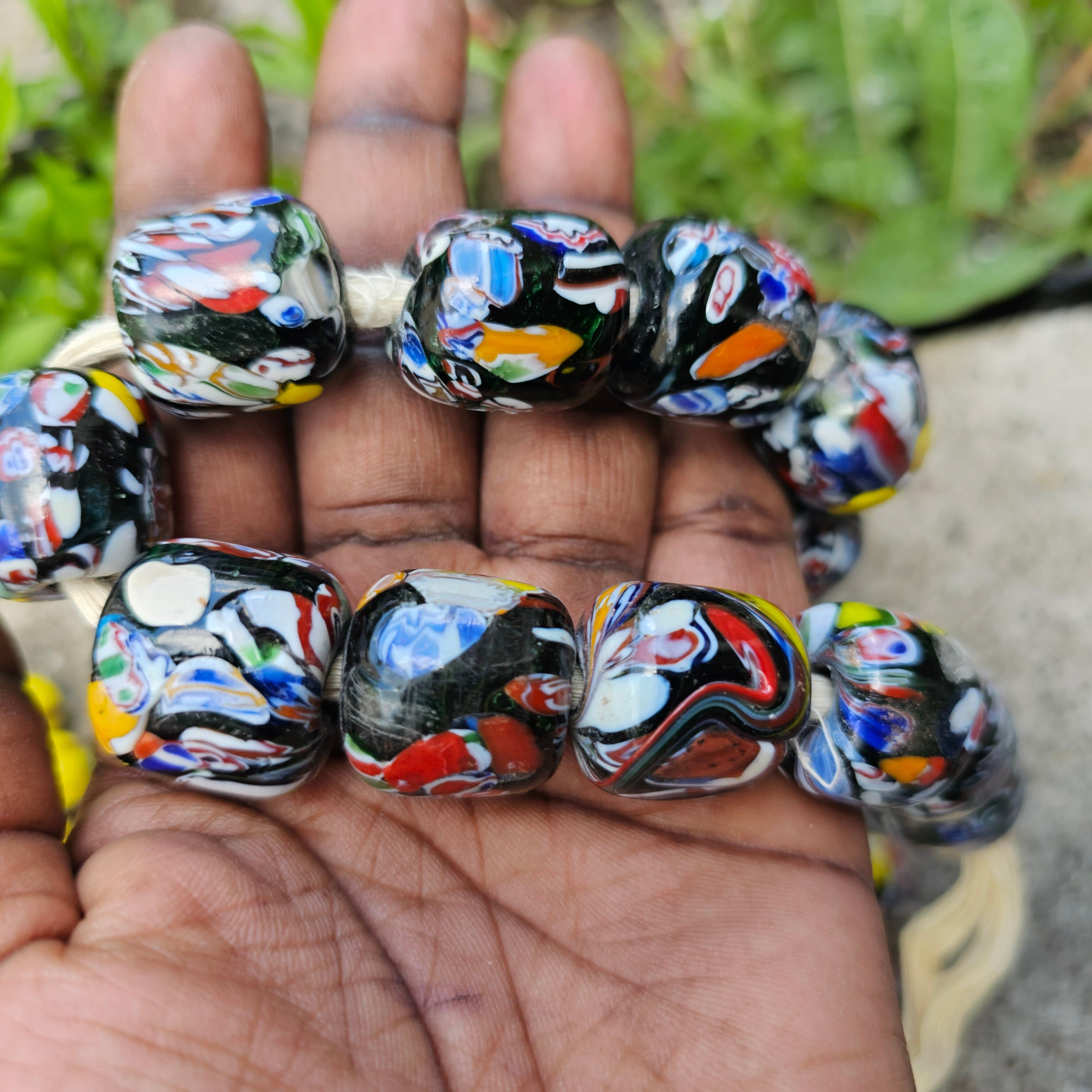 Cylinder Indian Beads