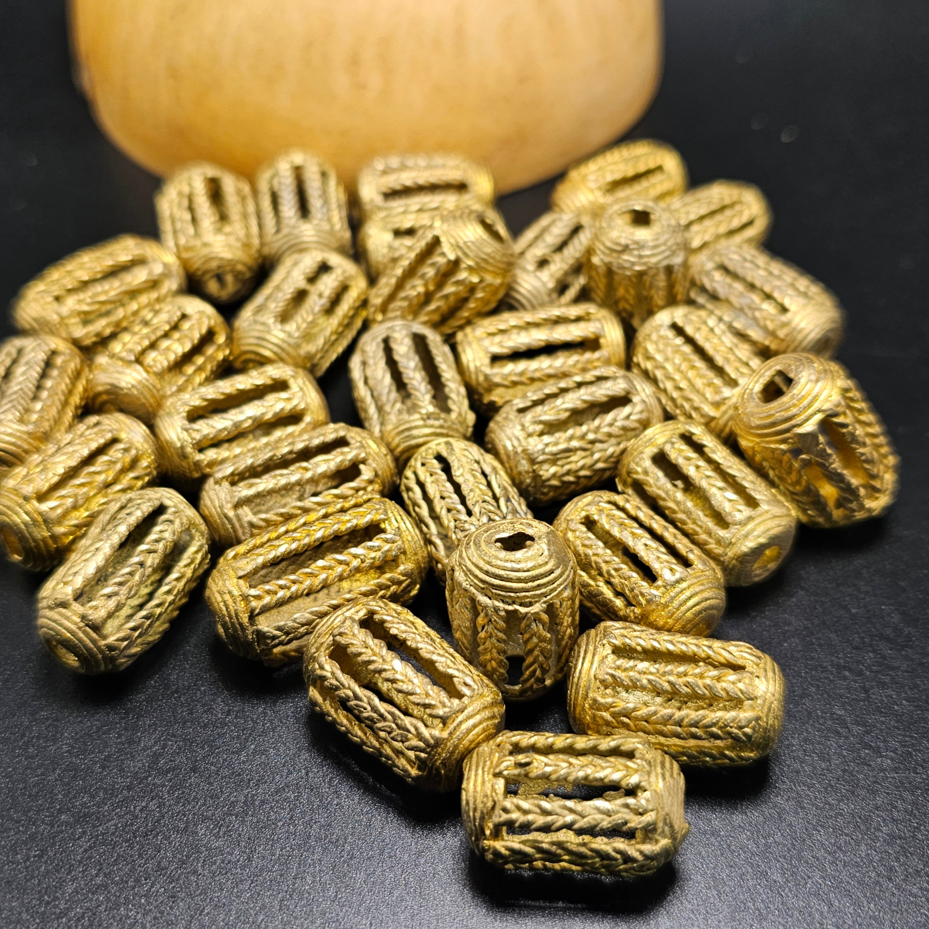 Brass Beads for Jewelry Making