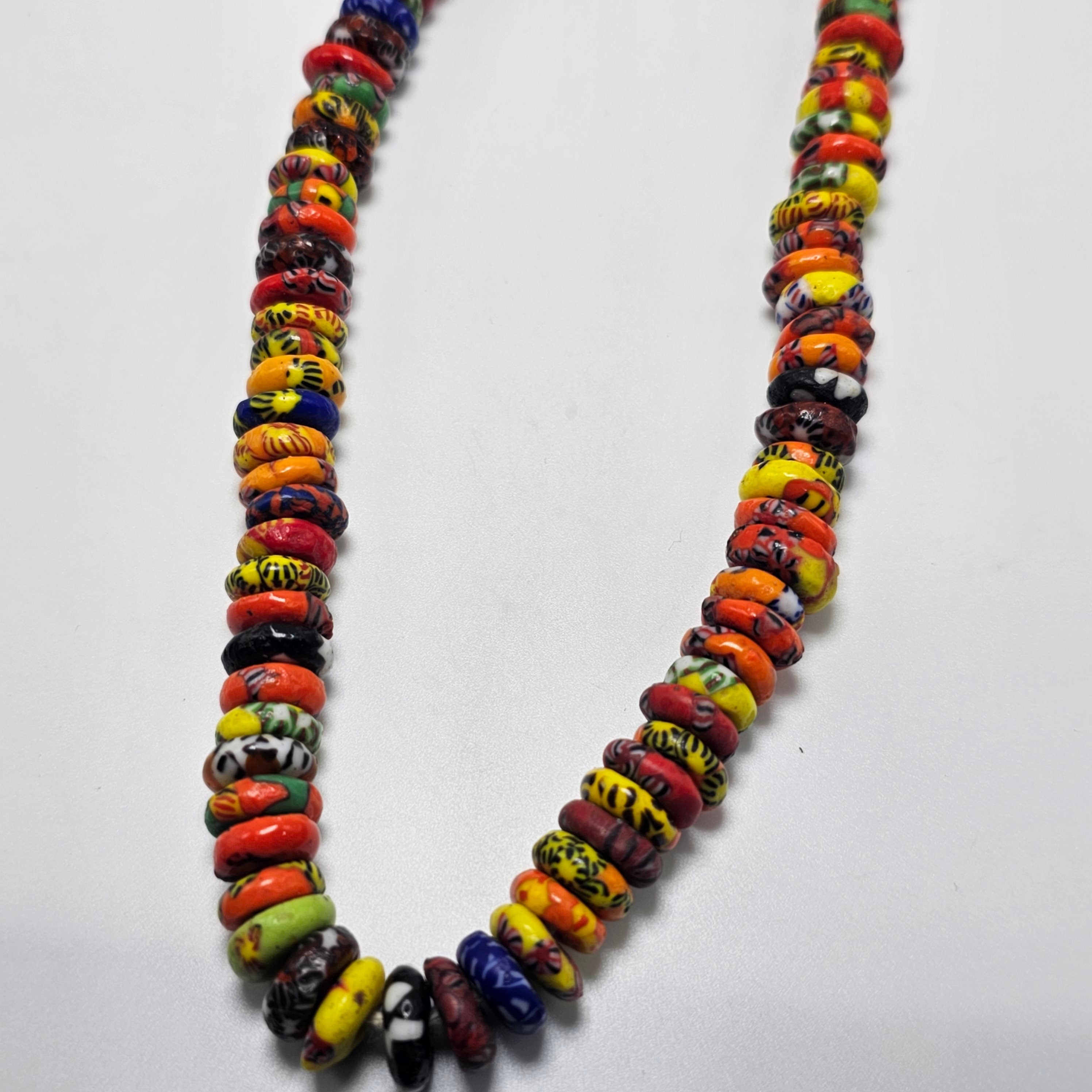 100+ Spacer Beads, Multicolored Beads, African Beads