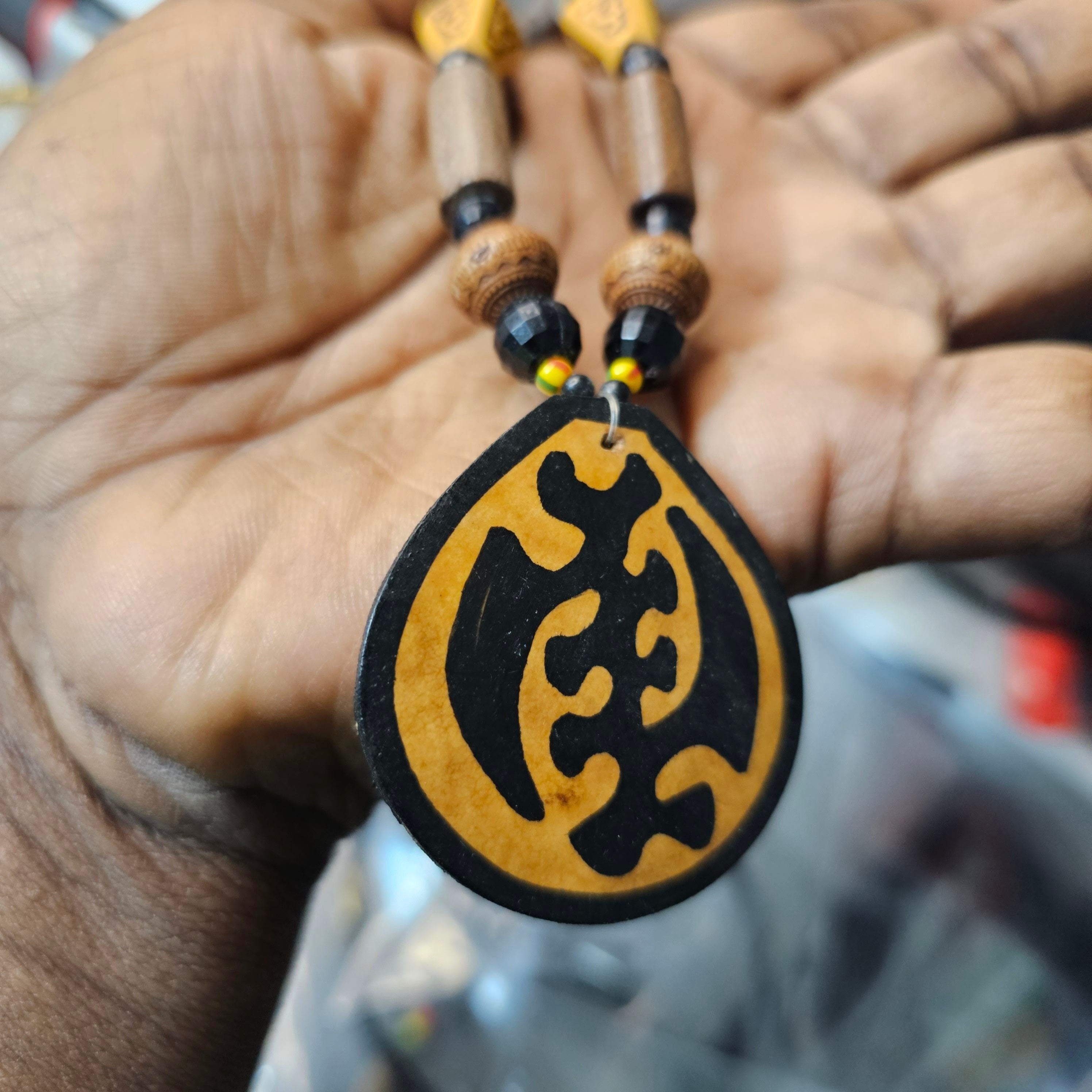 Gye Nyame Necklace, Men Necklace, Women Jewelry