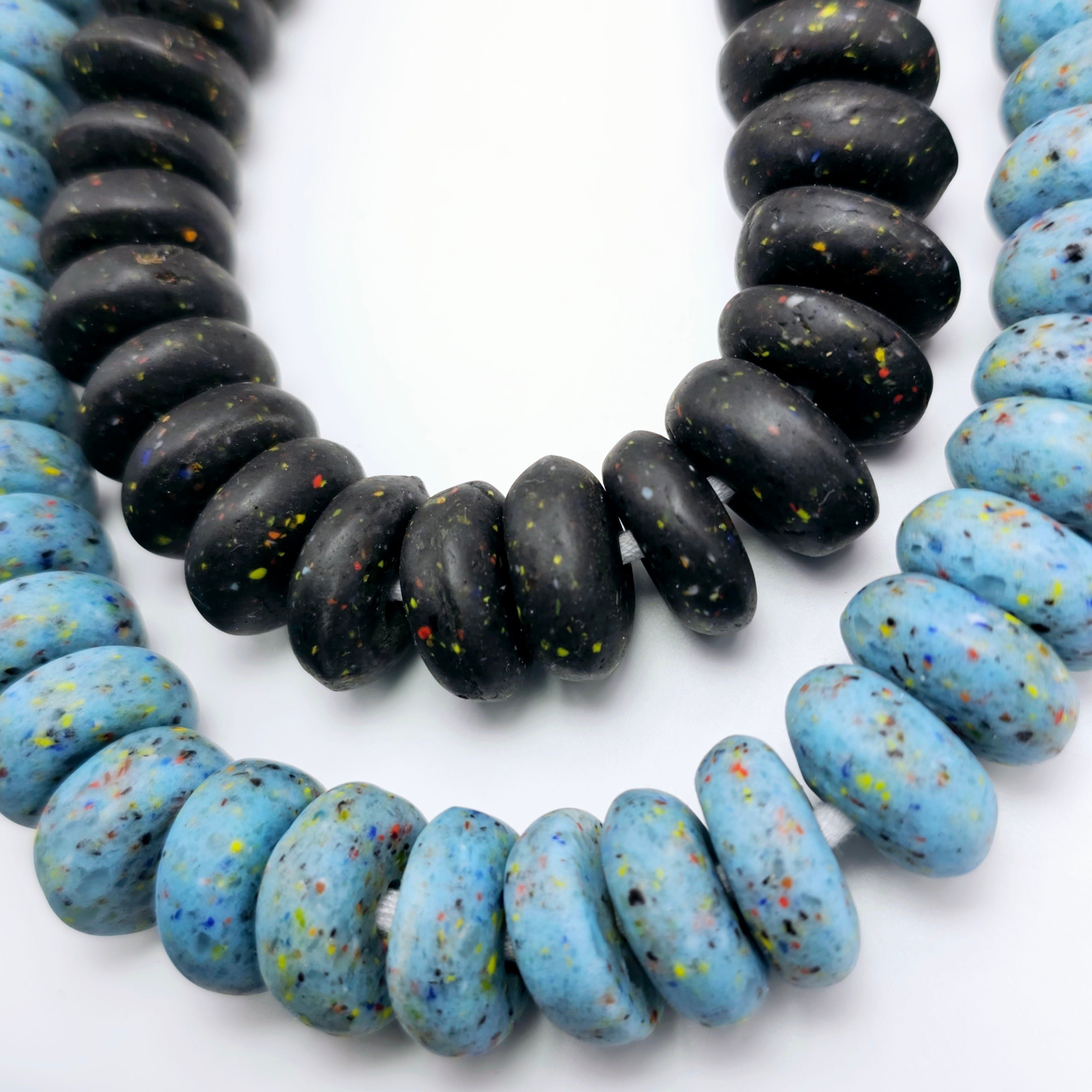 Large Natural Spacer Beads, African Jewelry