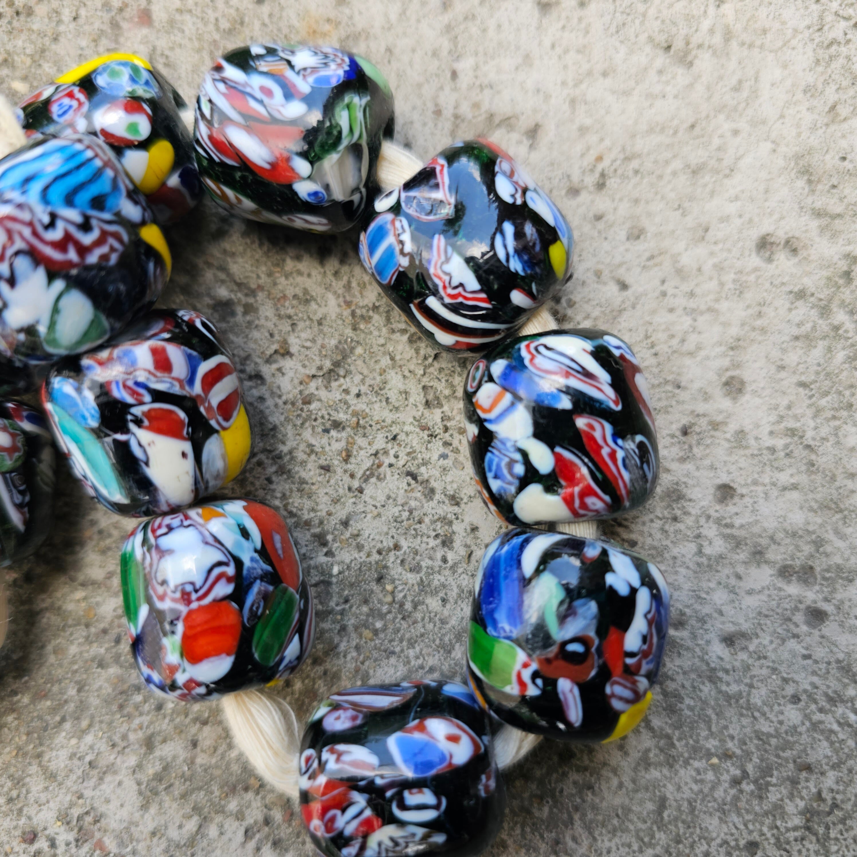 Cylinder Indian Beads