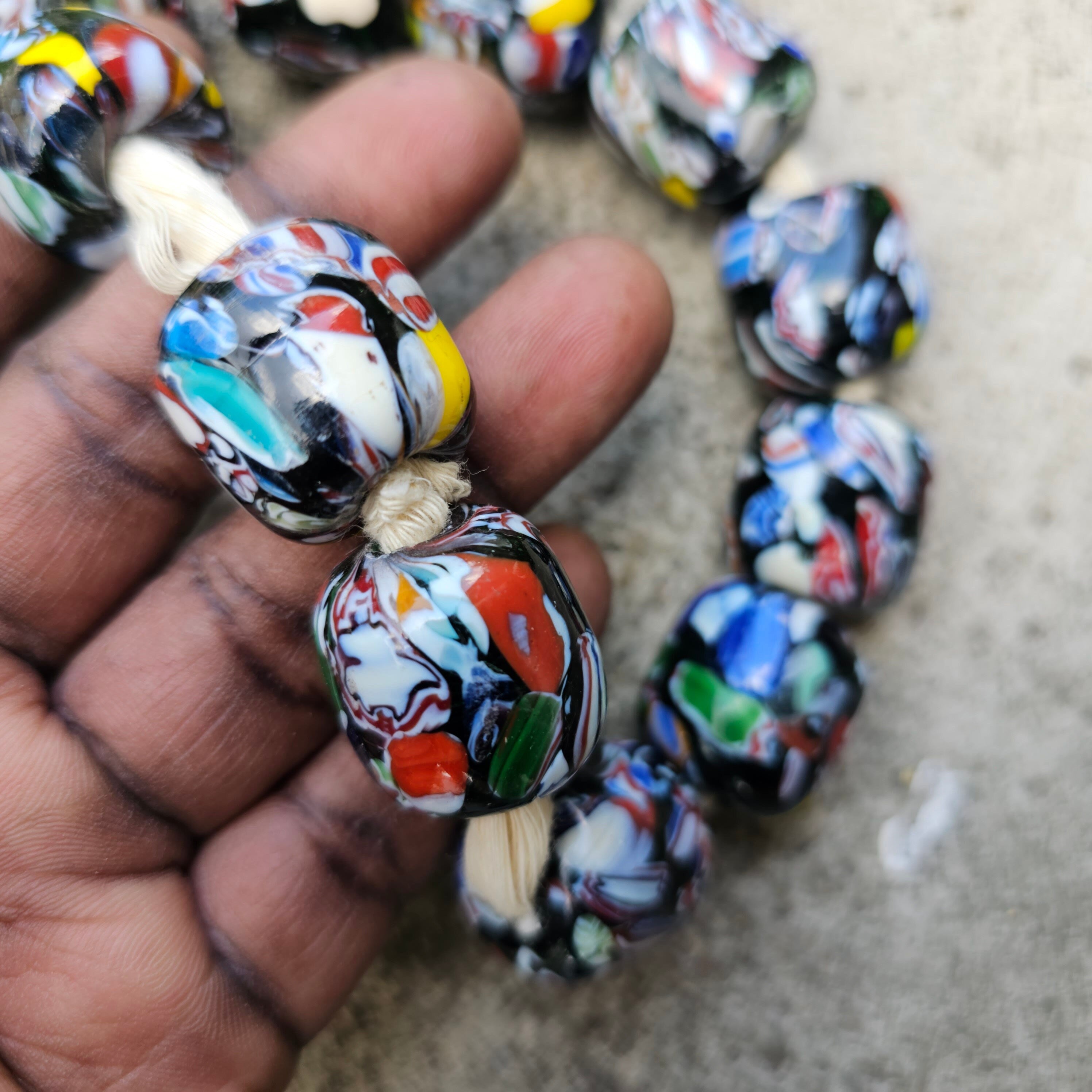 Cylinder Indian Beads