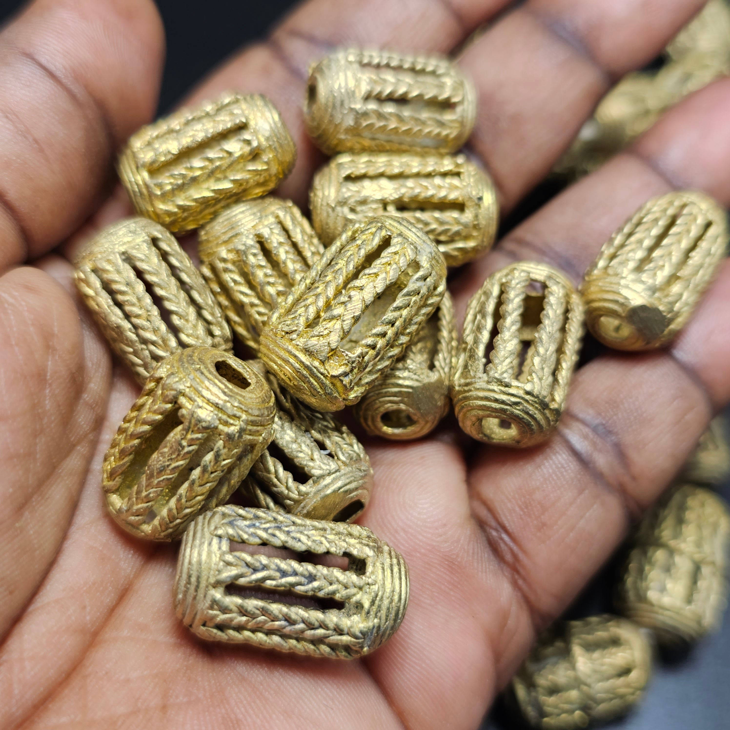 Brass Beads for Jewelry Making