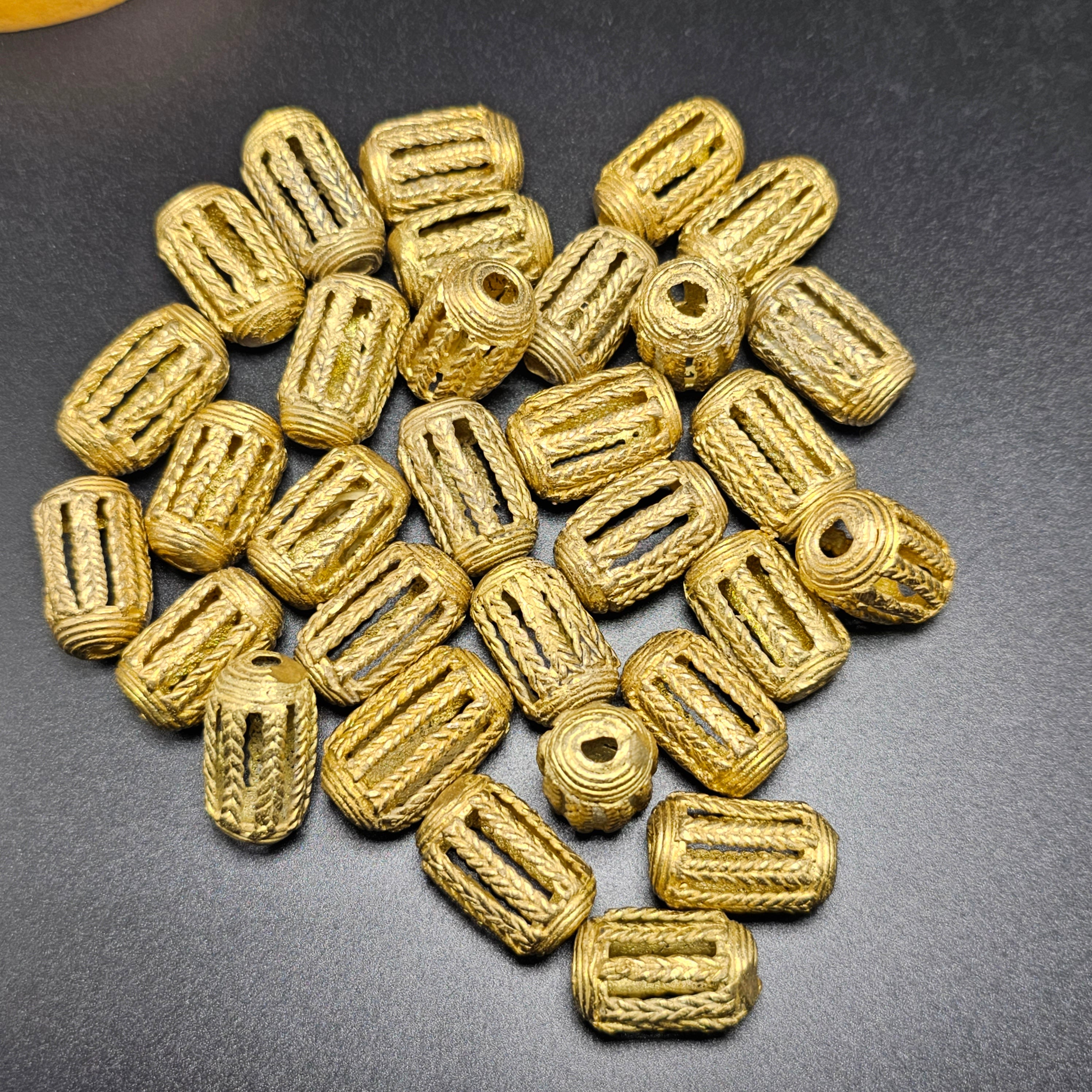 Brass Beads for Jewelry Making