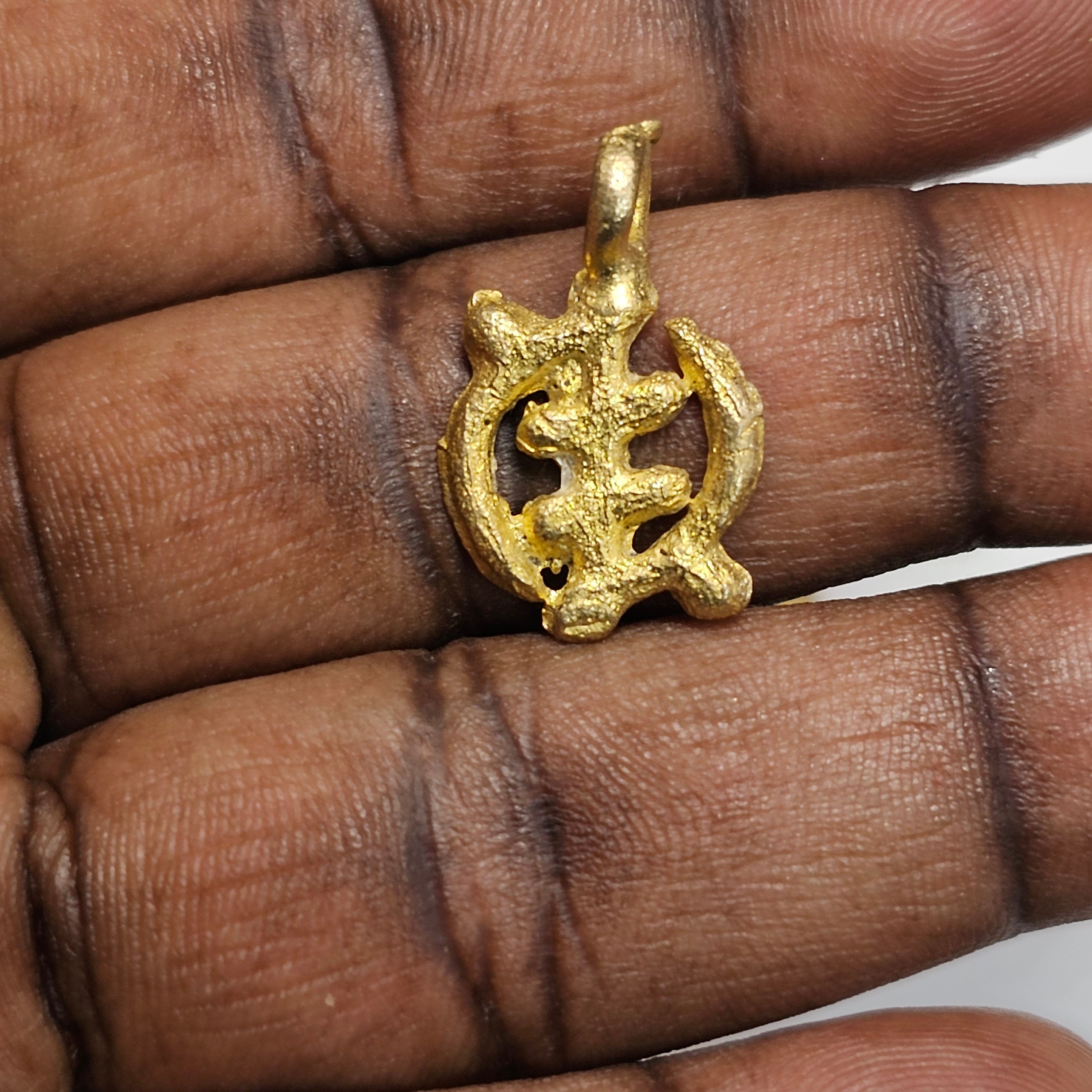 Gye Nyame, Adinkra Symbol Pendant