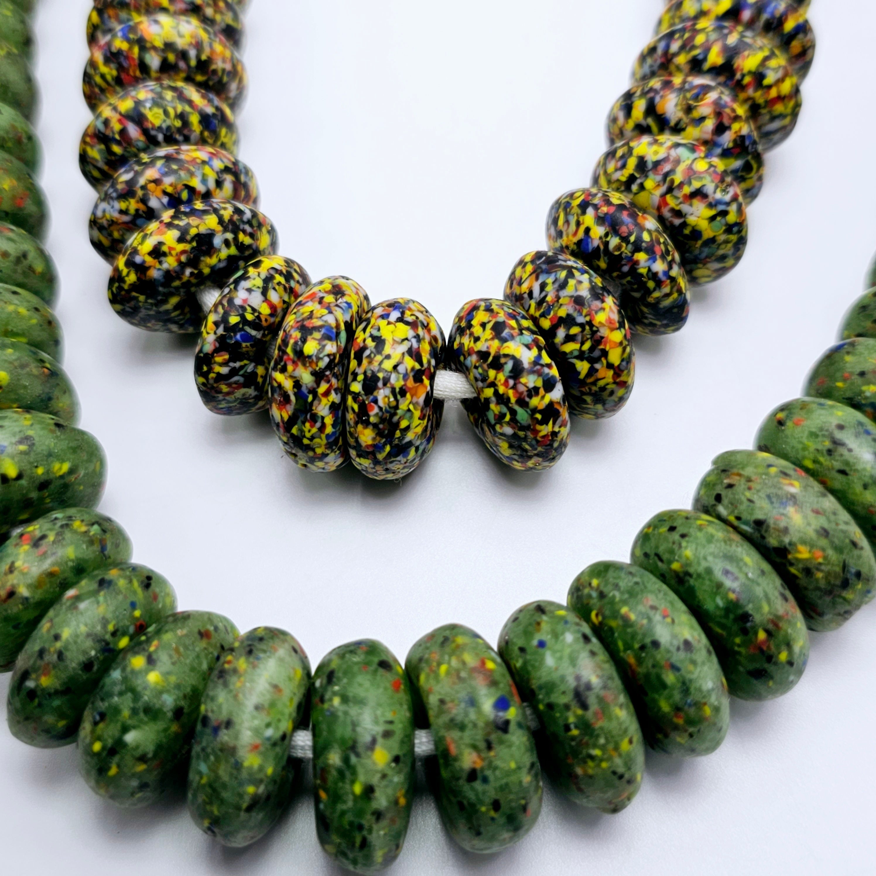 Large Natural Spacer Beads, African Jewelry